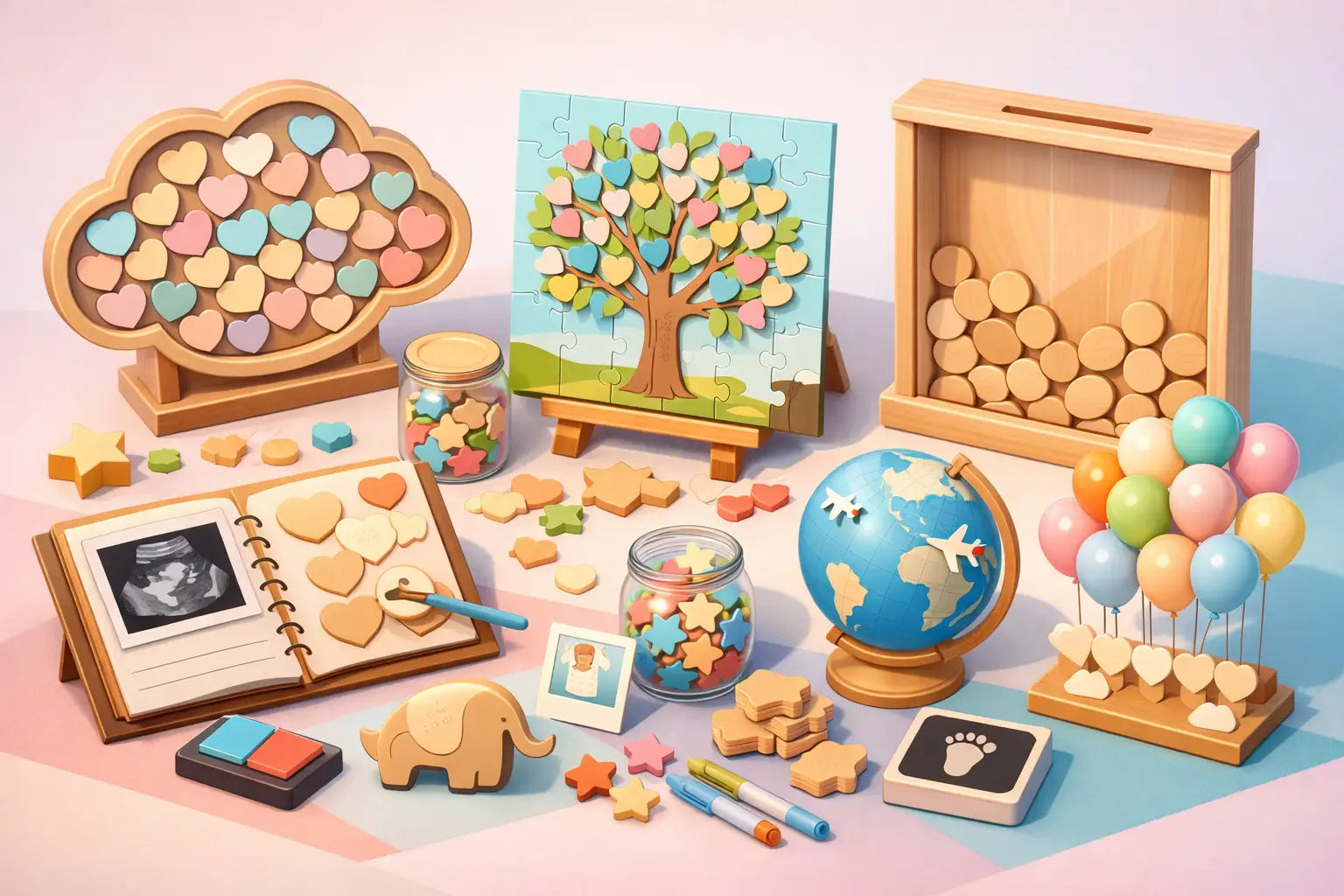 12 Best Baby Shower Guest Book Alternatives
