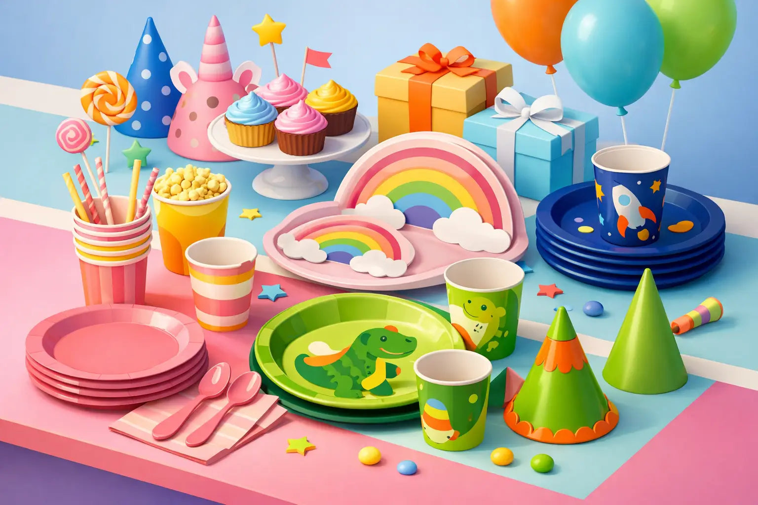 Kids Party Tableware Sets That Make Planning Easy