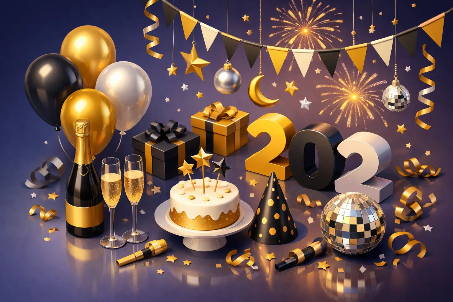 New Year Party Decorations That Set the Scene