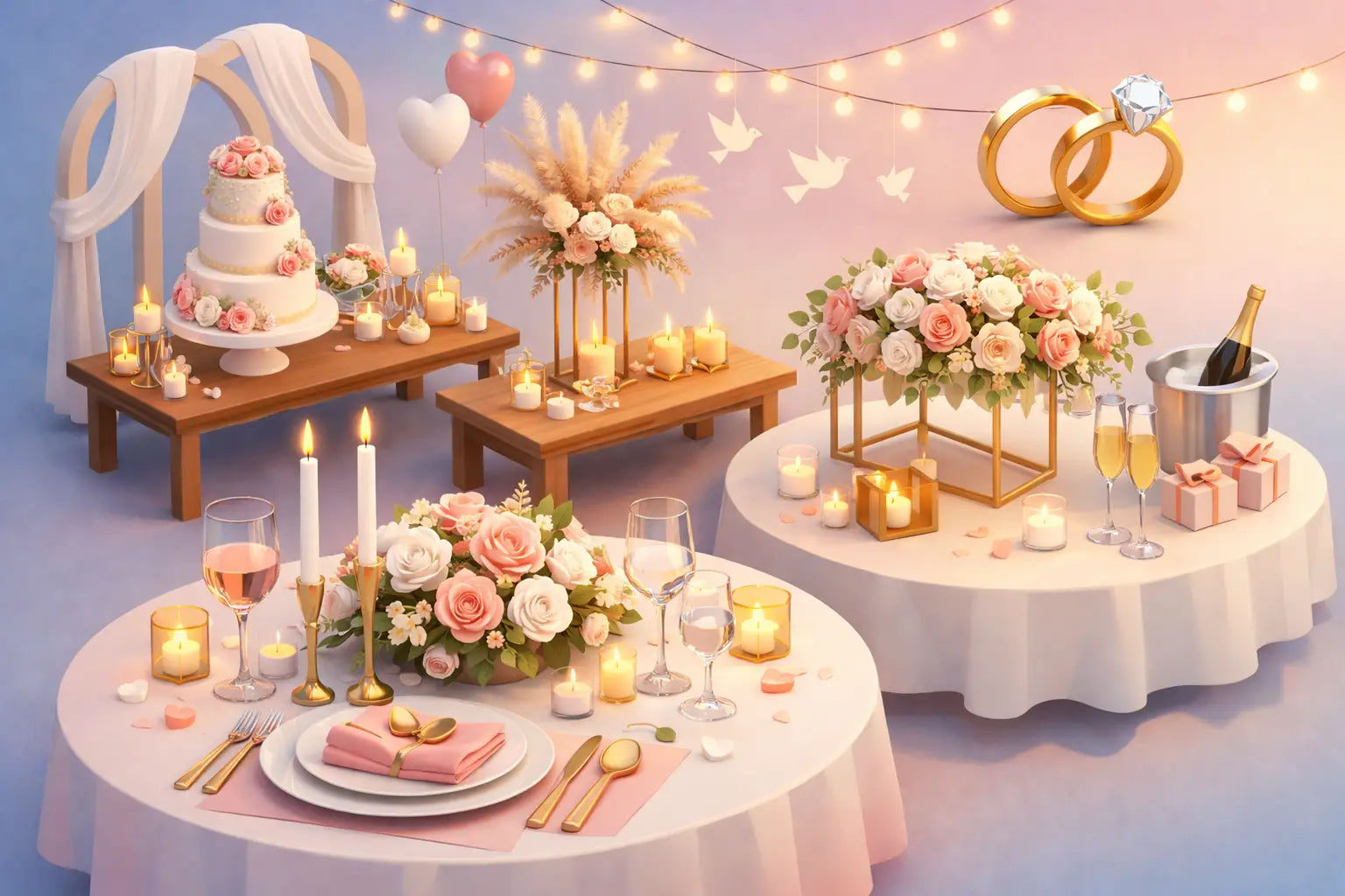 21 Wedding Table Decoration Ideas