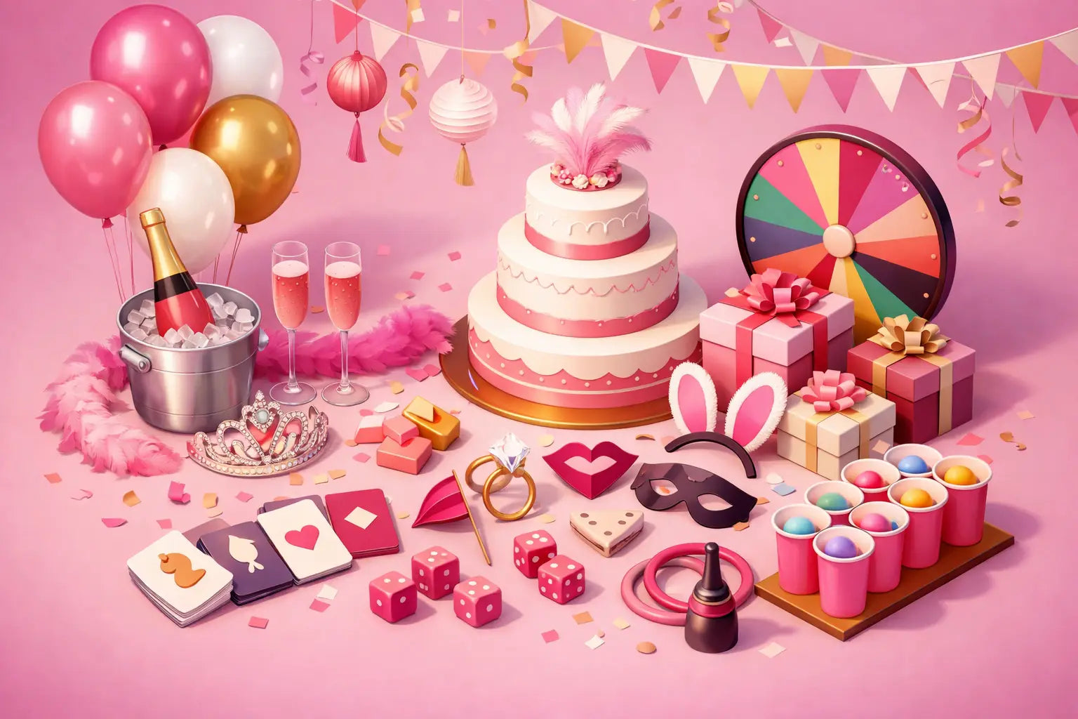 Hen Party Decorations and Games That Work