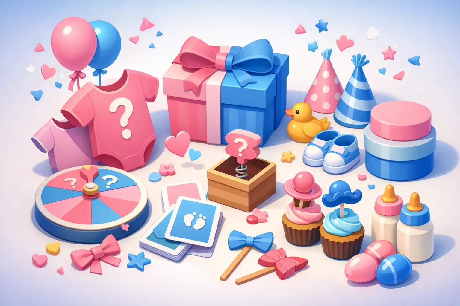 12 Best Gender Reveal Games for Baby Showers