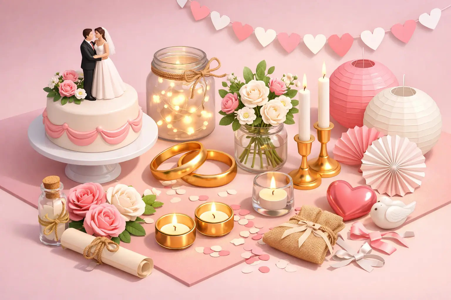 Cheap Wedding Decorations UK That Look Lovely
