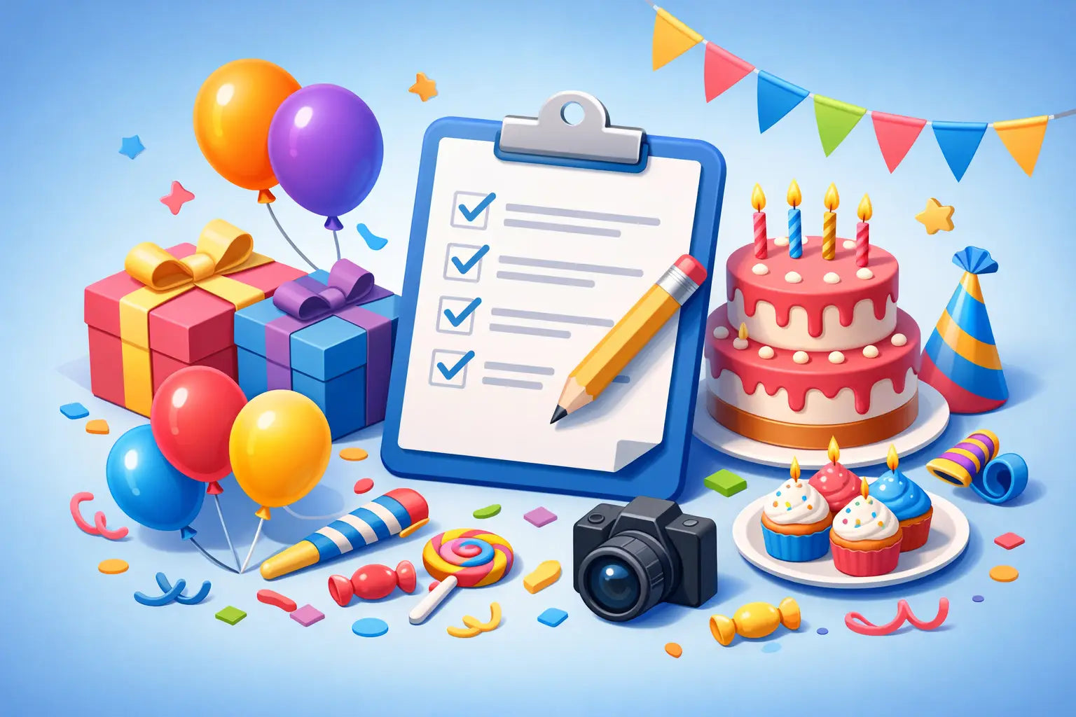 Birthday Party Required Things Checklist