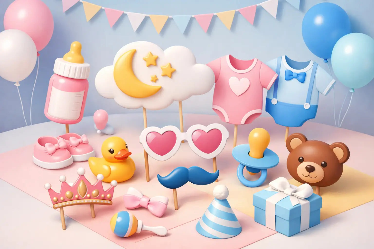 12 Best Baby Shower Photo Props